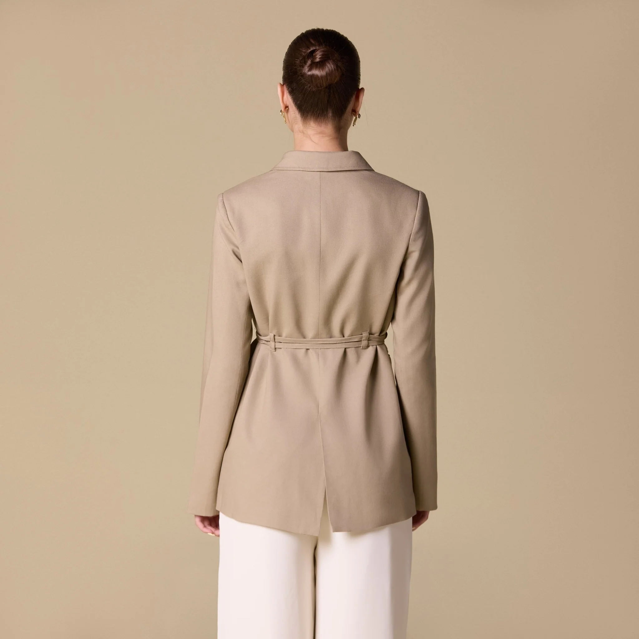 Drop Hem Long Sleeve Top - Image 2