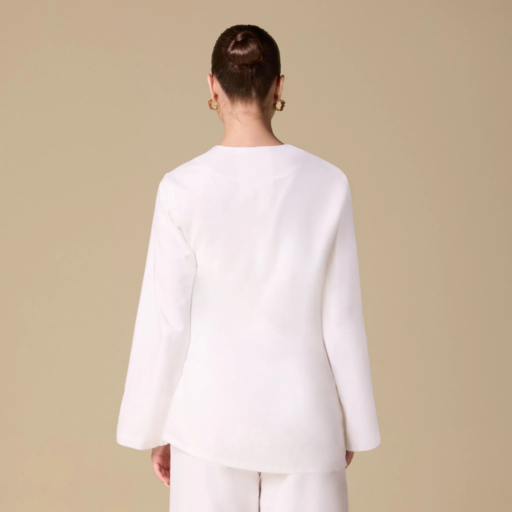 Long sleeves Wrapped Top - Image 3