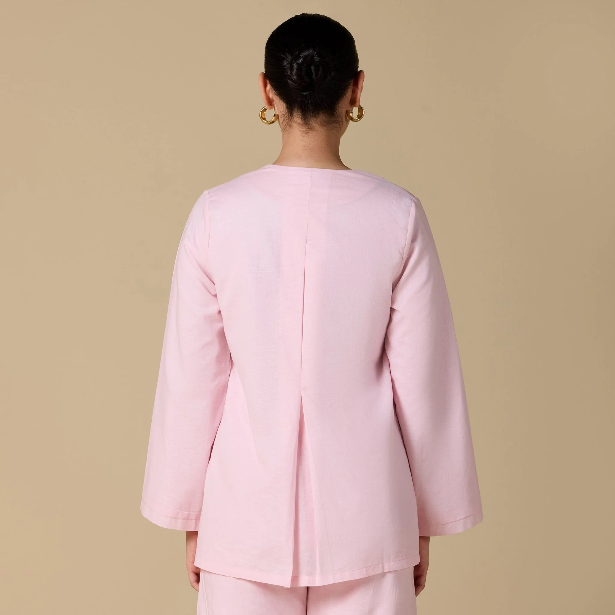Long sleeves Wrapped Top - Image 6
