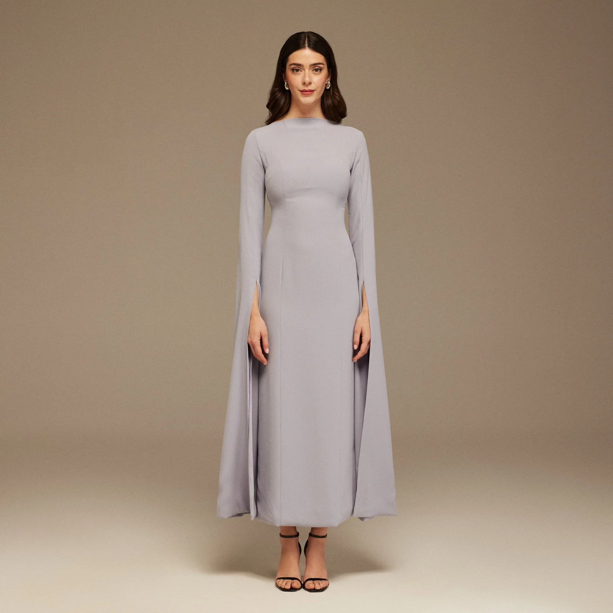 Maxi Flared Sleeve Maxi Dress