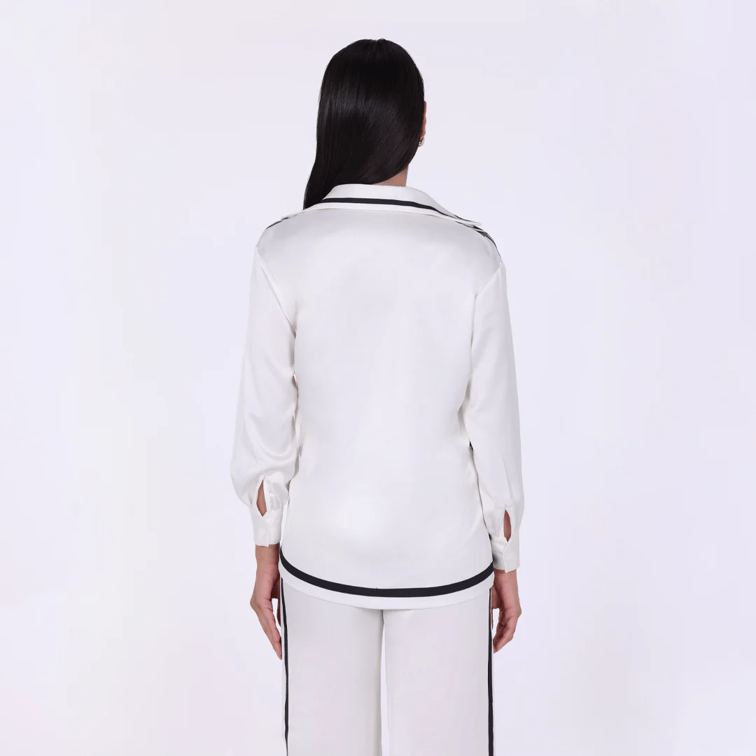 Printed Long Sleeve Shirt - Image 3