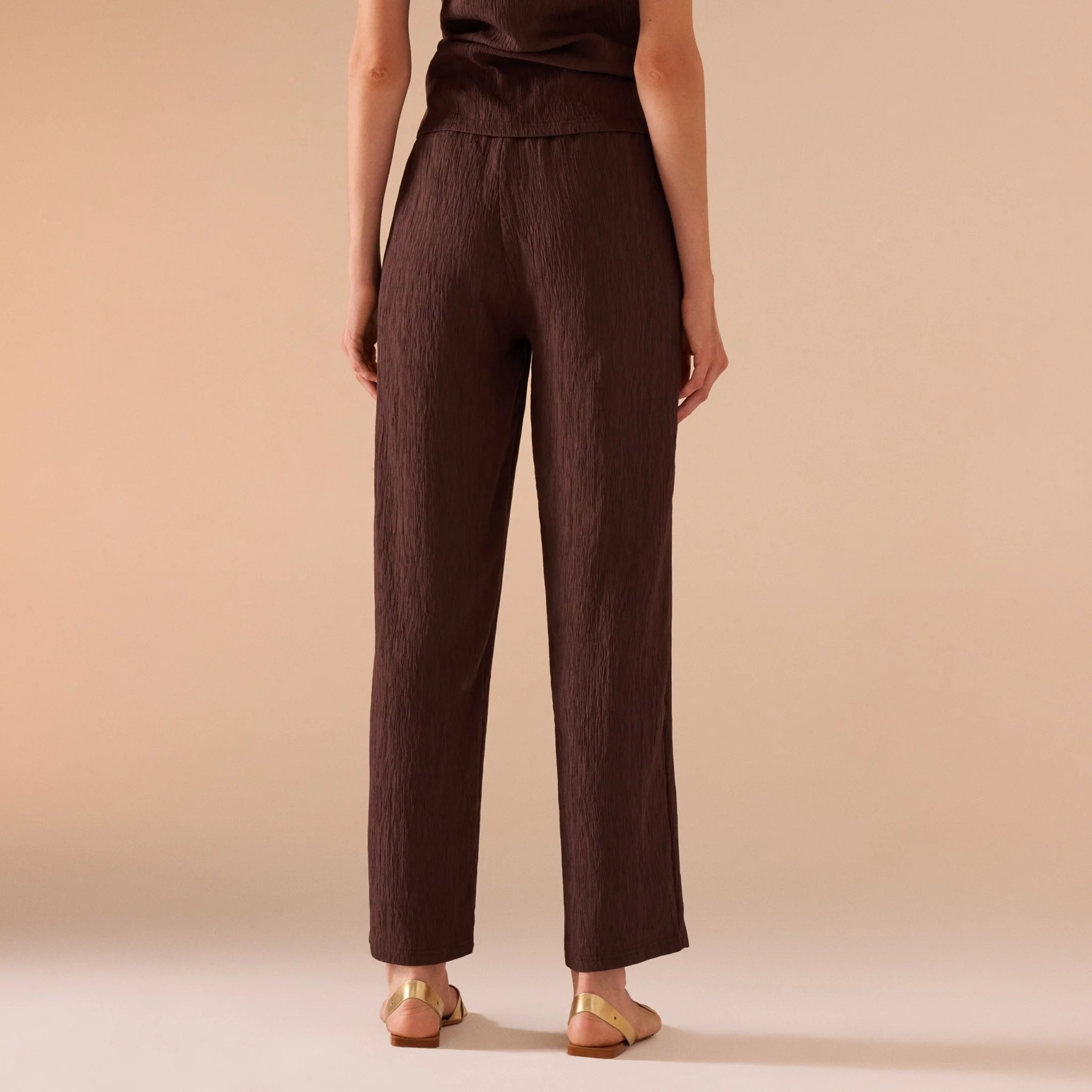 Textured Rayon Pants - Image 2