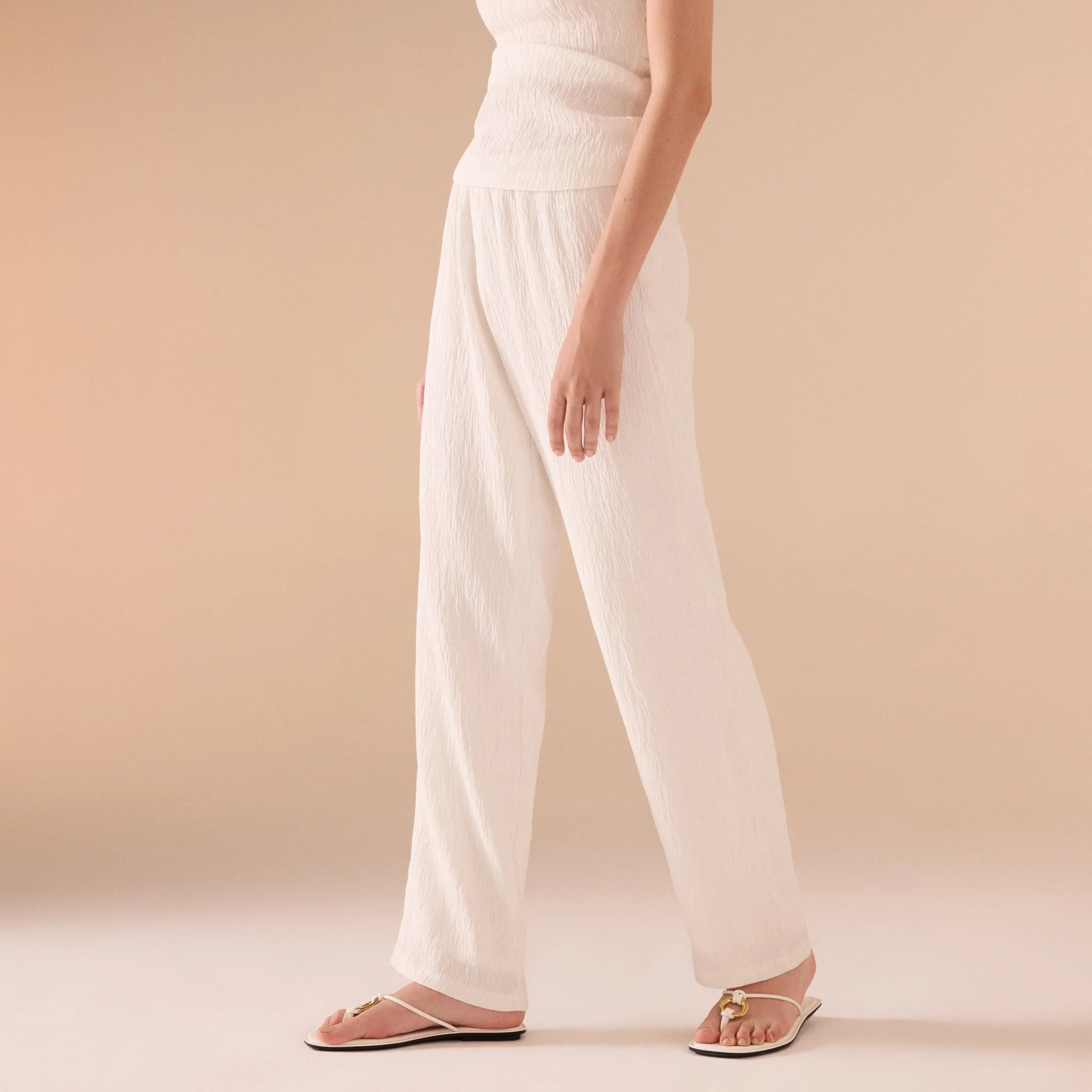 Textured Rayon Pants - Image 5