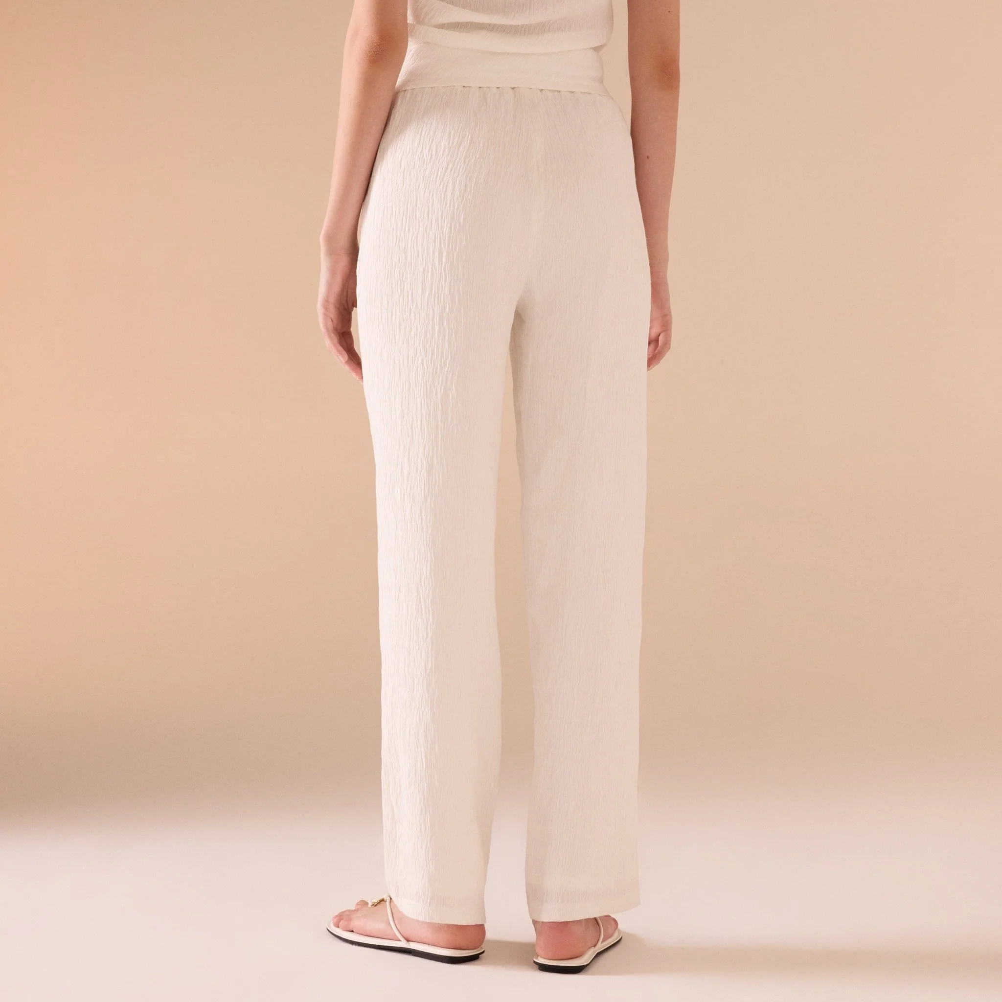 Textured Rayon Pants - Image 6